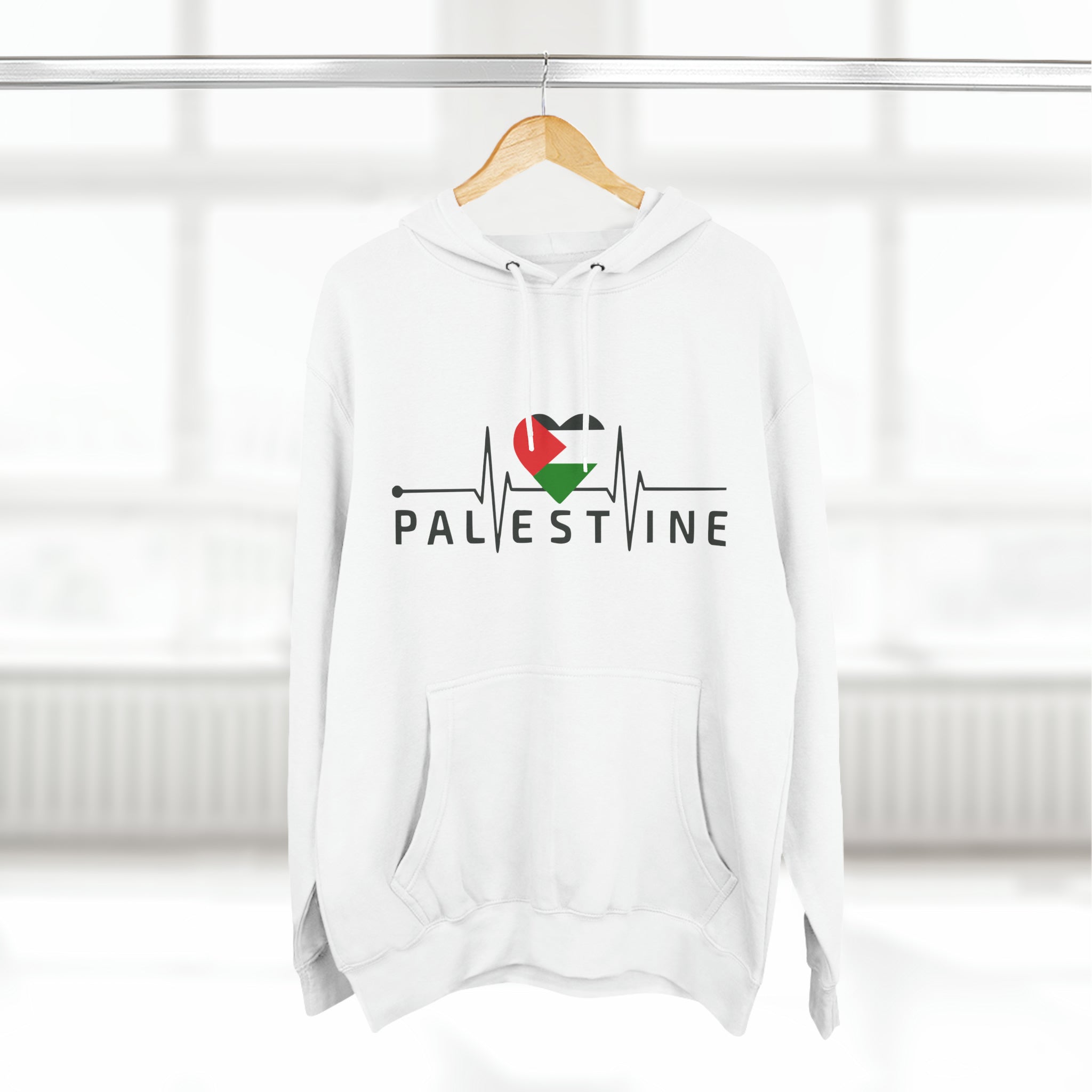 Palestine Pulse Unisex Premium Pullover Hoodie