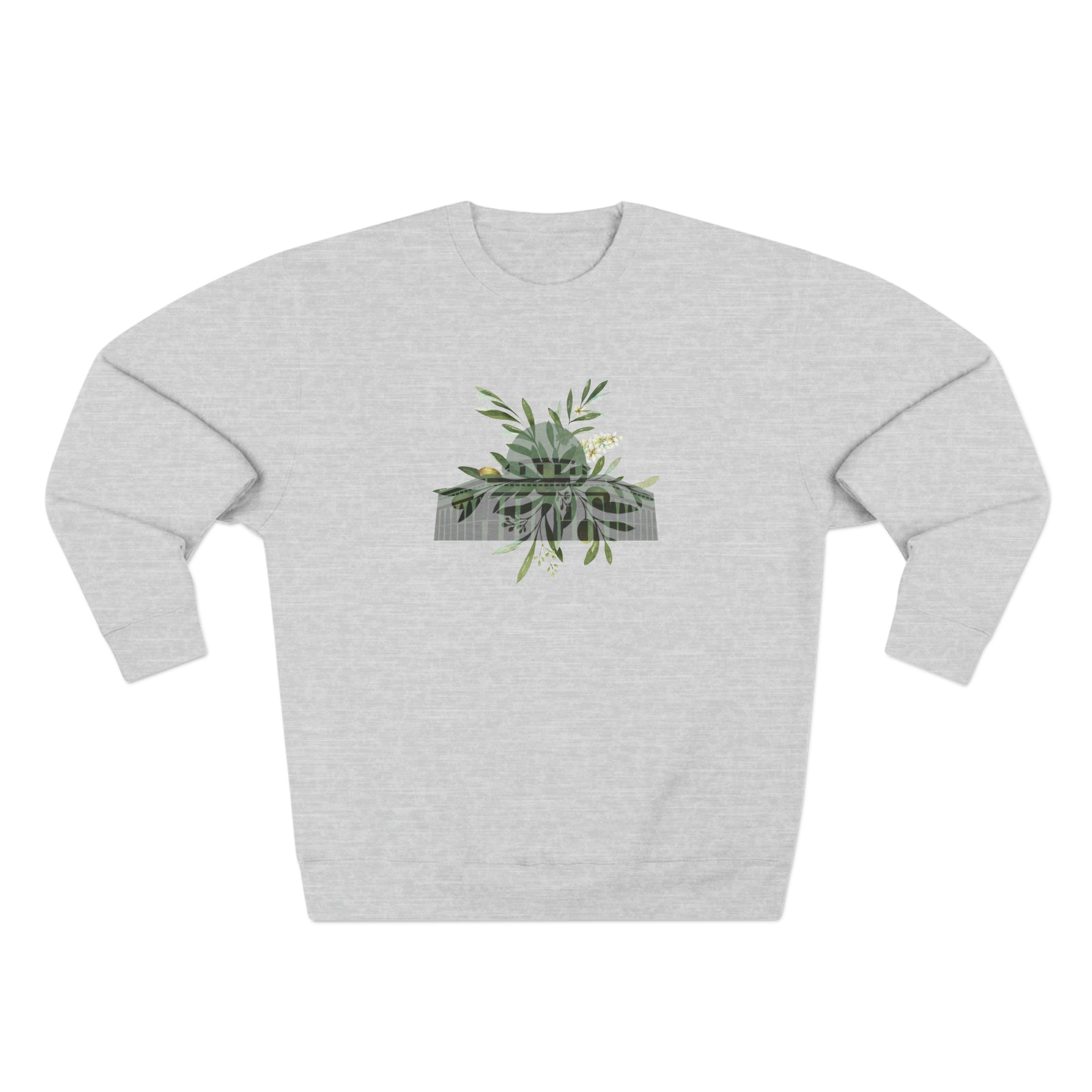 Jerusalem Olives Unisex Premium Crewneck Sweatshirt