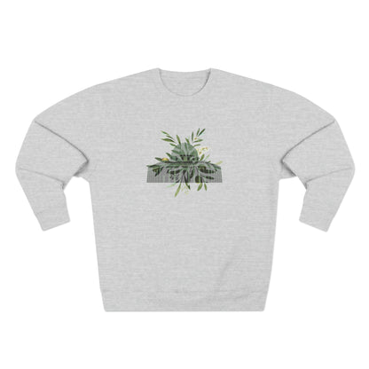 Jerusalem Olives Unisex Premium Crewneck Sweatshirt