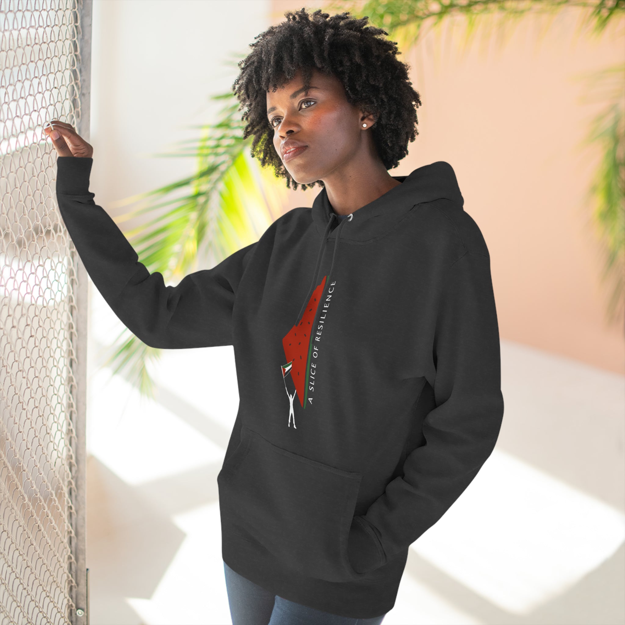 Slice Of Resilience Unisex Premium Pullover Hoodie