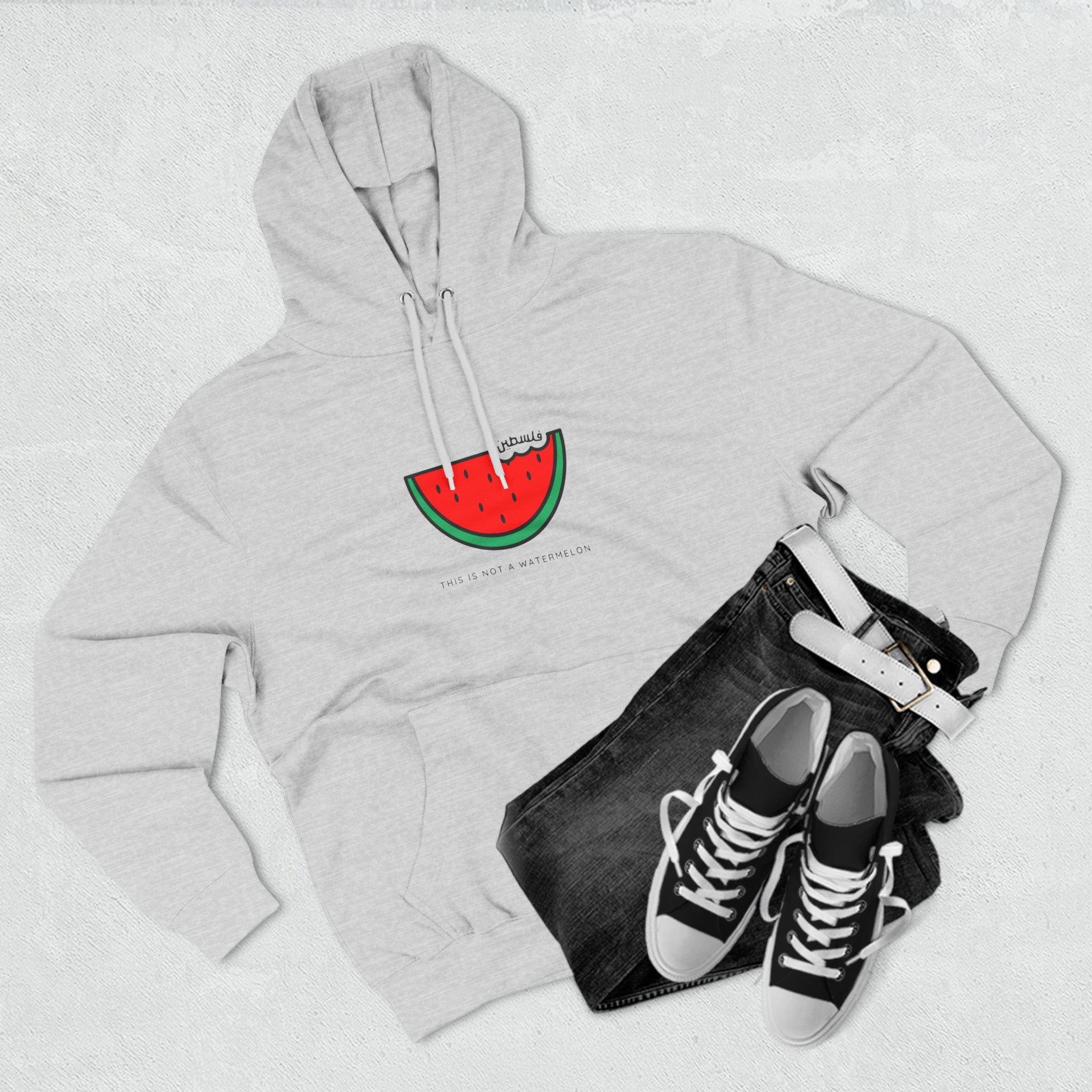 Not a Watermelon Unisex Premium Pullover Hoodie