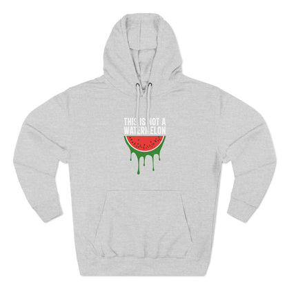 This Is Not a Watermelon Unisex Premium Pullover Hoodie