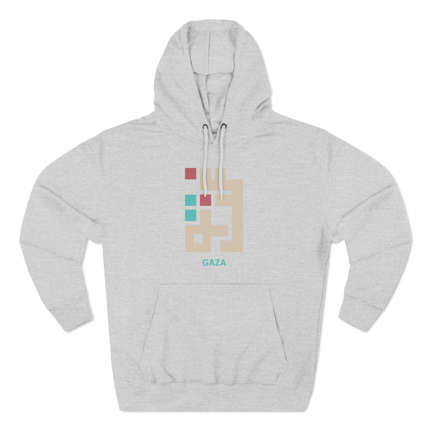 Gaza Kufic Unisex Premium Pullover Hoodie