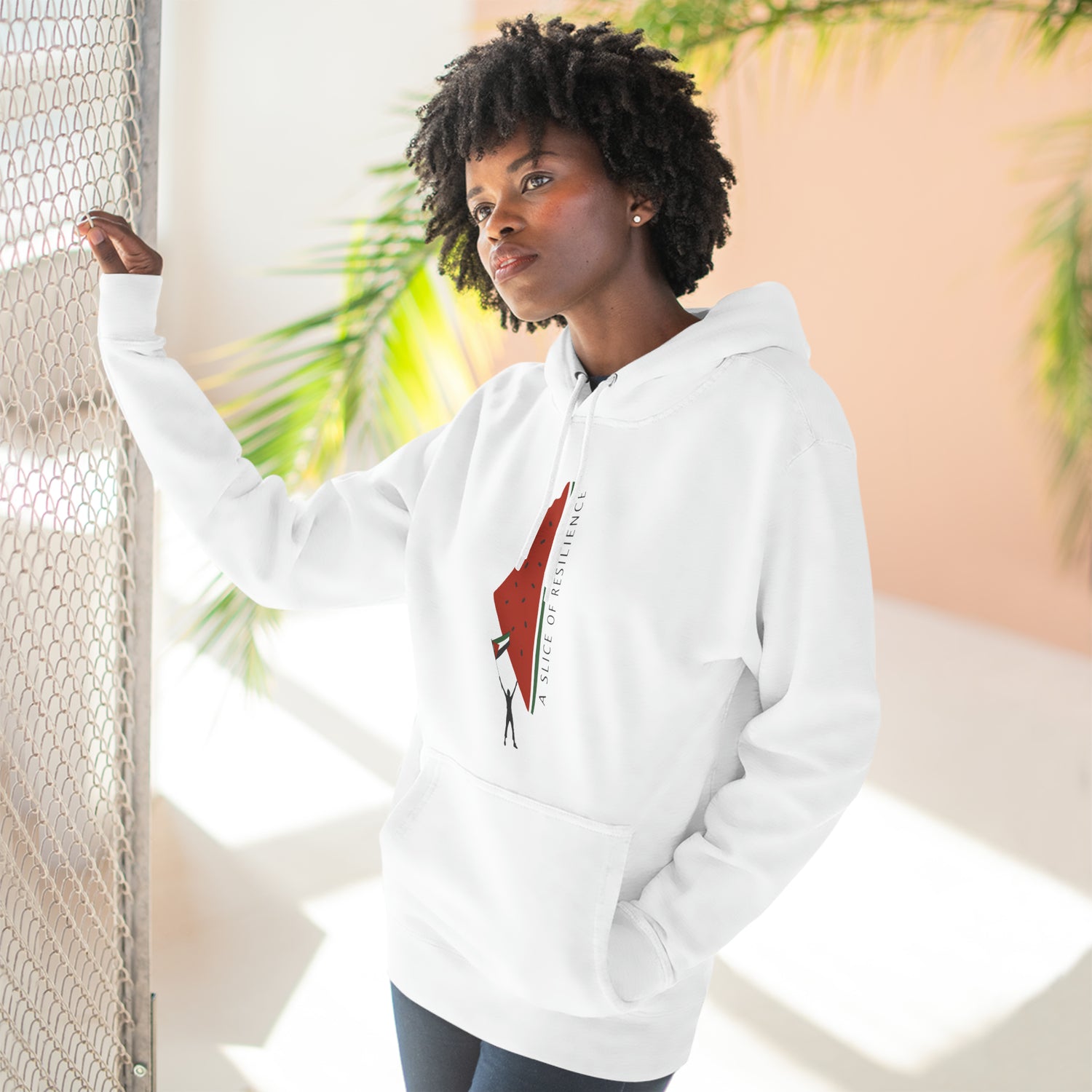 Slice Of Resilience Unisex Premium Pullover Hoodie