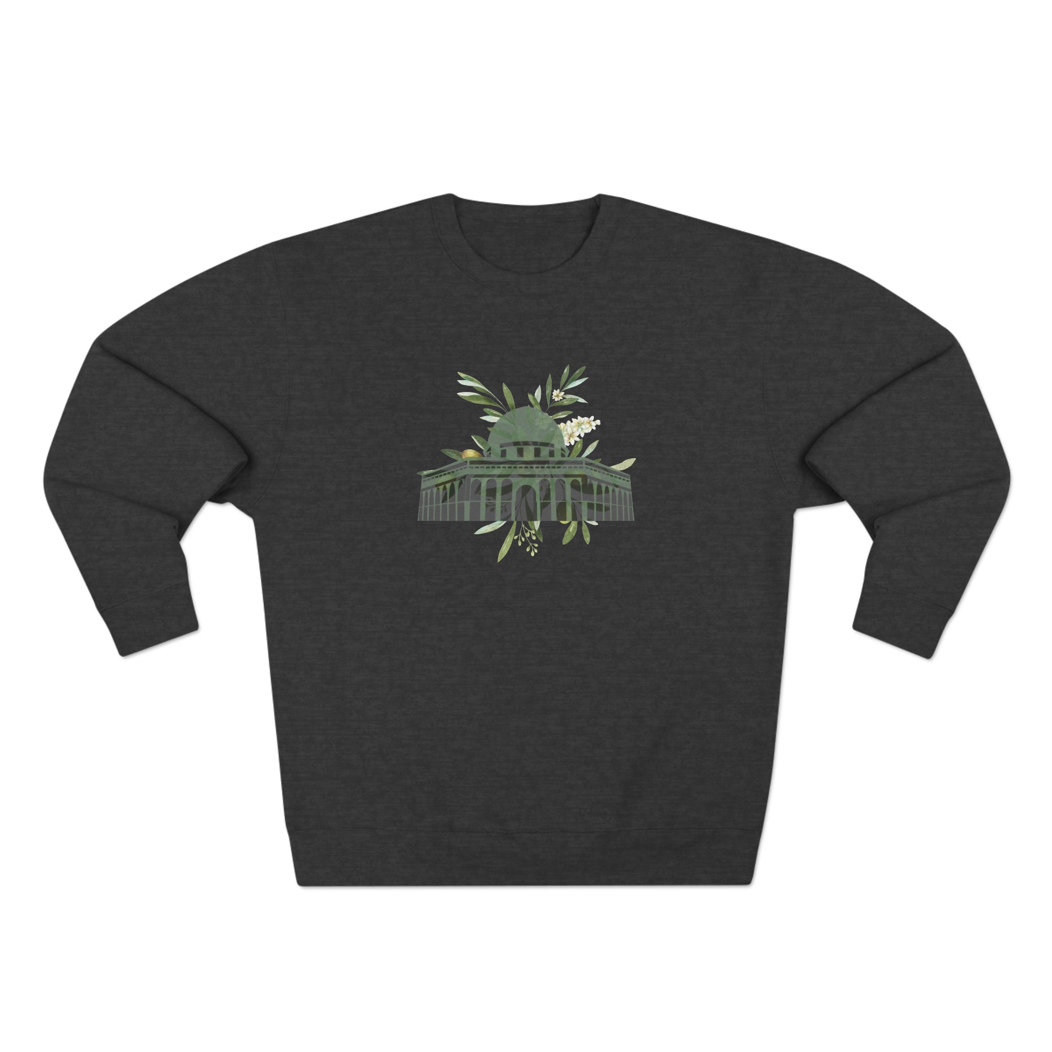 Jerusalem Olives Unisex Premium Crewneck Sweatshirt