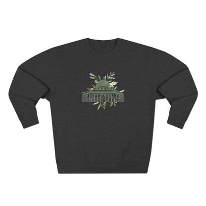 Jerusalem Olives Unisex Premium Crewneck Sweatshirt