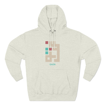 Gaza Kufic Unisex Premium Pullover Hoodie