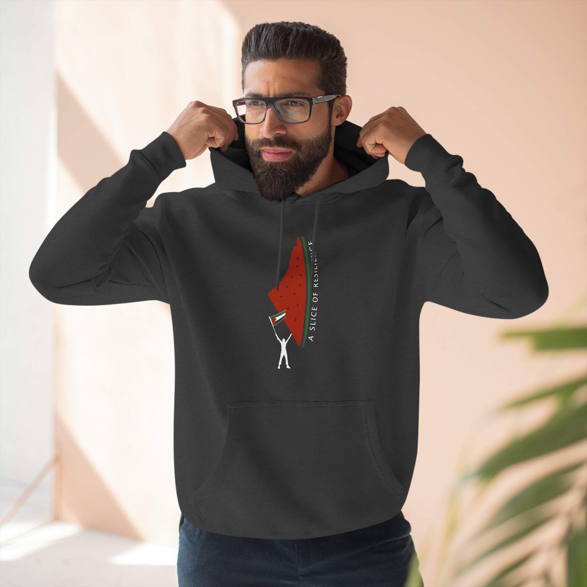 Slice Of Resilience Unisex Premium Pullover Hoodie