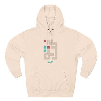 Gaza Kufic Unisex Premium Pullover Hoodie