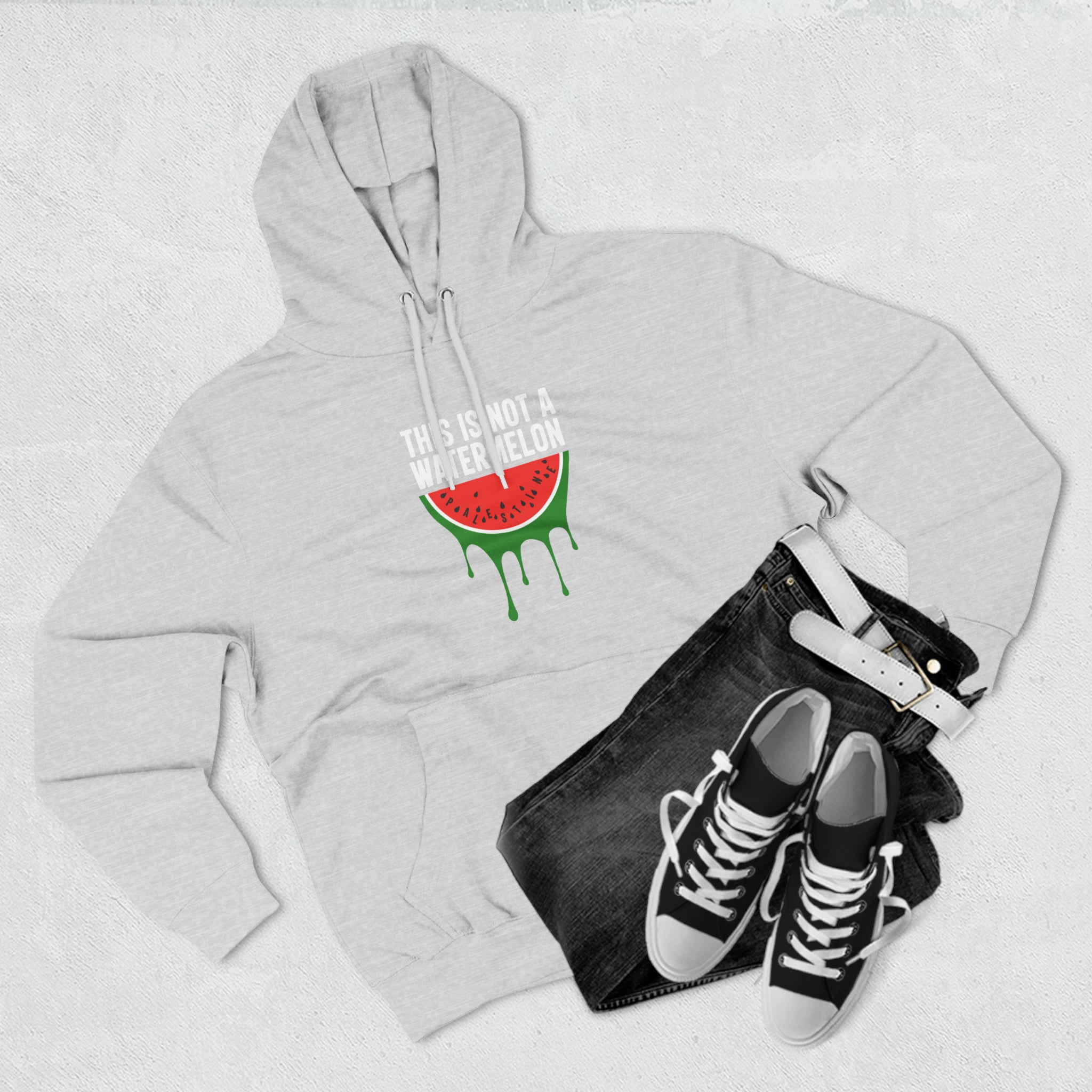 This Is Not a Watermelon Unisex Premium Pullover Hoodie