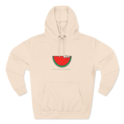 Not a Watermelon Unisex Premium Pullover Hoodie