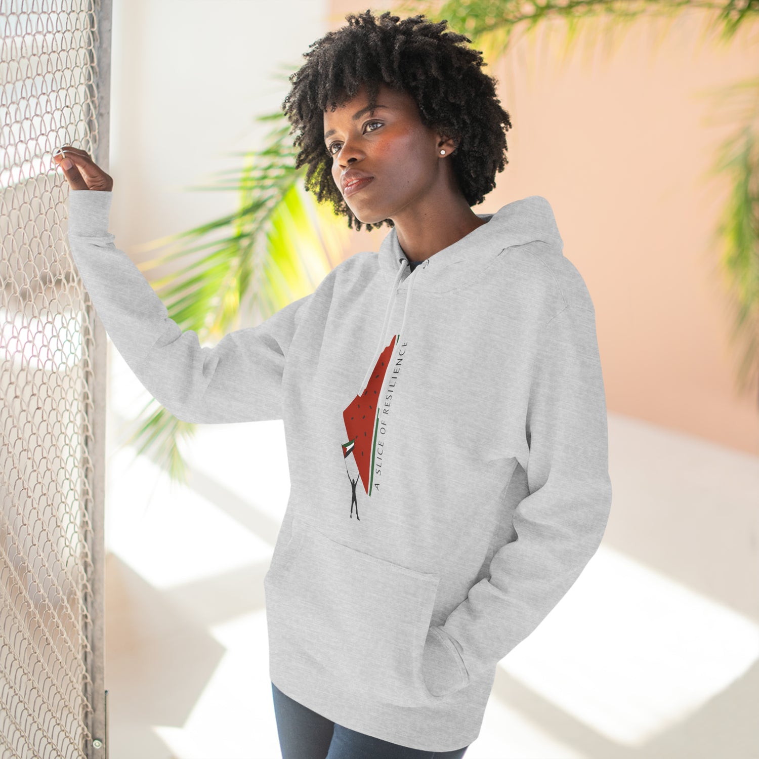 Slice Of Resilience Unisex Premium Pullover Hoodie