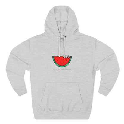 Not a Watermelon Unisex Premium Pullover Hoodie